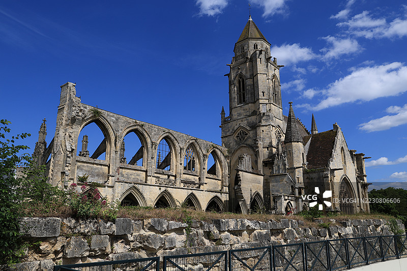 卡昂市图片素材