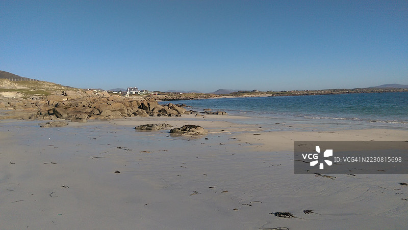 康尼马拉的古尔廷海滩和狗湾的美丽景色图片素材