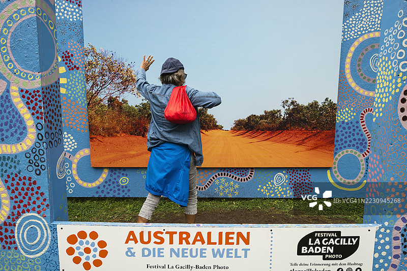 奥地利户外摄影展览图片素材
