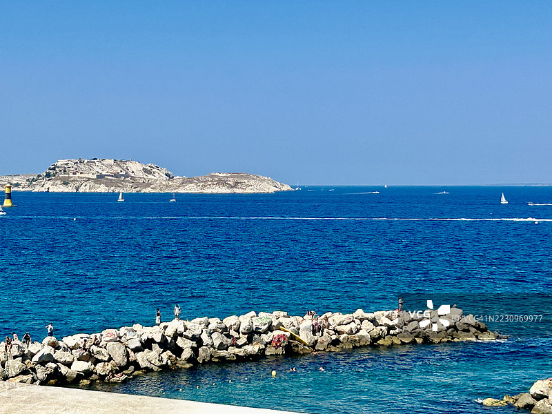 马赛海岸驾车游图片素材