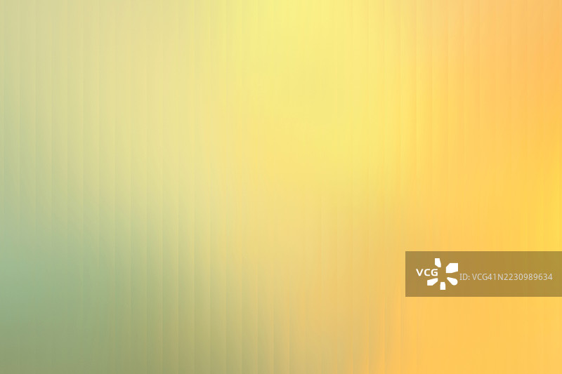 抽象的平滑渐变黄色和绿色纹理背景，带有未来感的滤镜效果。美丽的光线图案，插图。设计元素。留白，文本位置。空白的春季、夏季横幅。图片素材