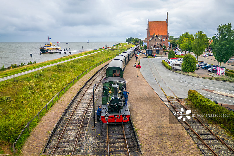 博物馆蒸汽火车图片素材