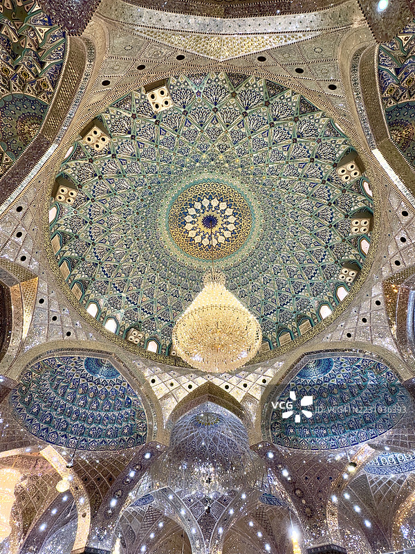 伊拉克卡尔巴拉的侯赛因圣殿，2025年7月28日图片素材