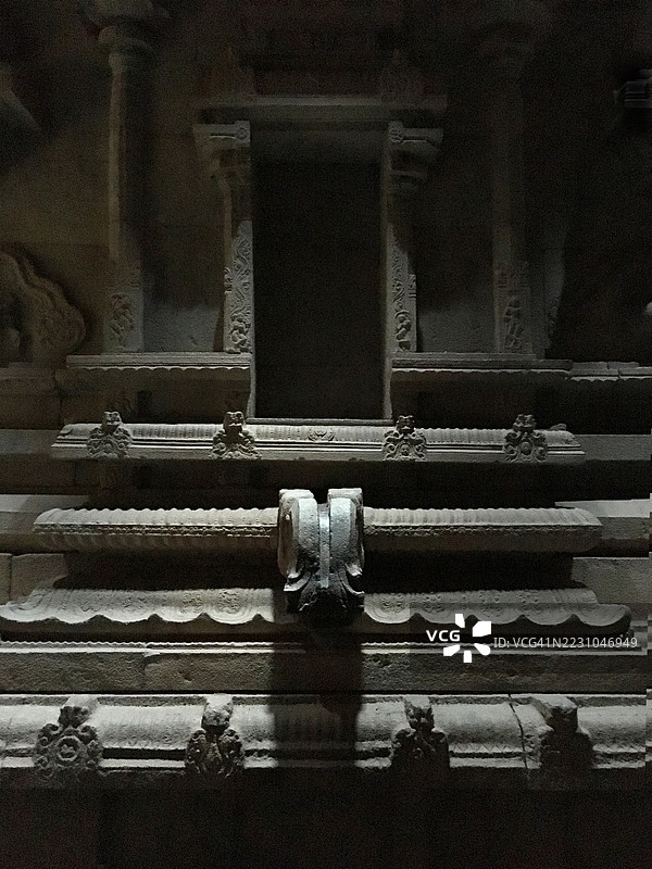 印度教寺庙的最内层基座。图片素材