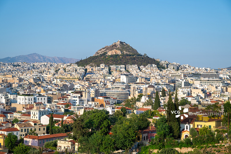 希腊雅典概况图片素材