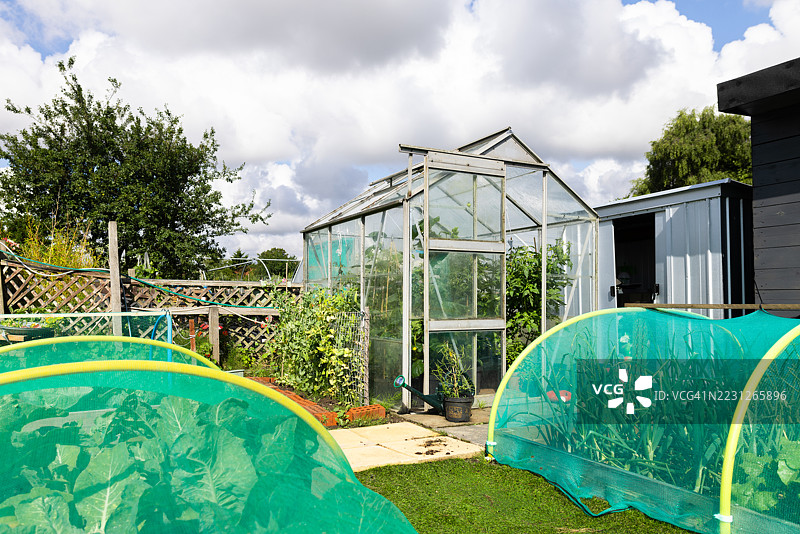 城市分 allotment 花园图片素材