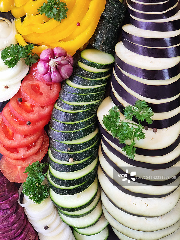 健康饮食 - 新鲜蔬菜图片素材