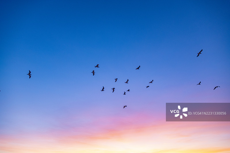 葡萄牙，埃斯波森德的日落图片素材
