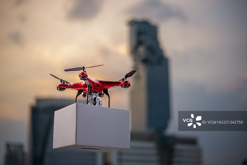 配送无人机是全球配送无人机市场上最令人兴奋的创新之一。图片素材