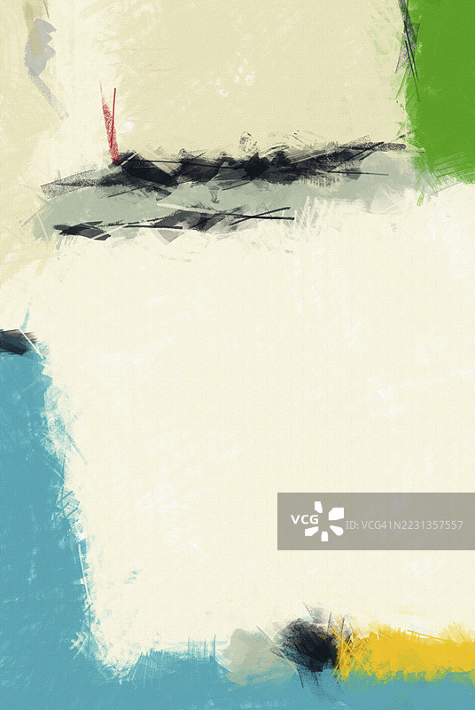 抽象艺术画笔笔触颜色混合模板背景，画布纹理应用图片素材