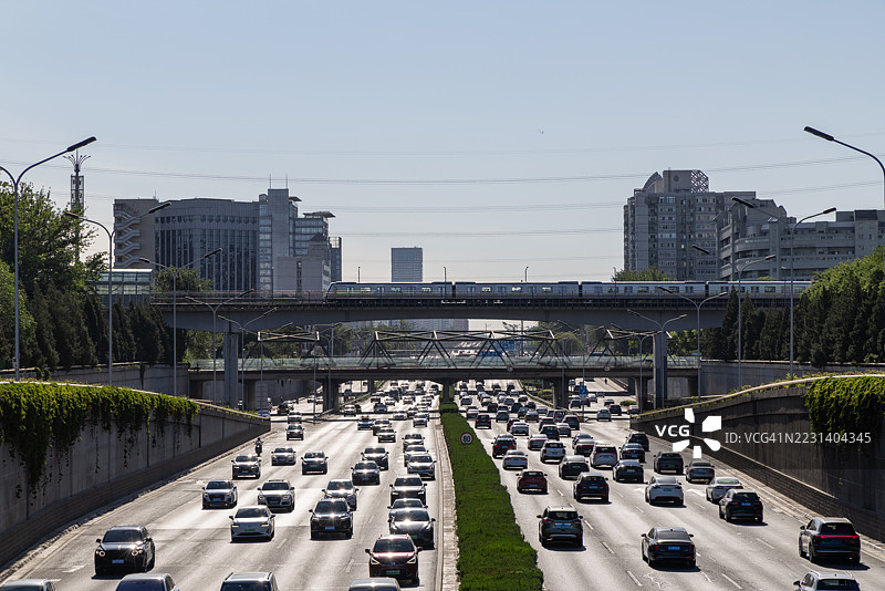 北京城市交通， 中国图片素材