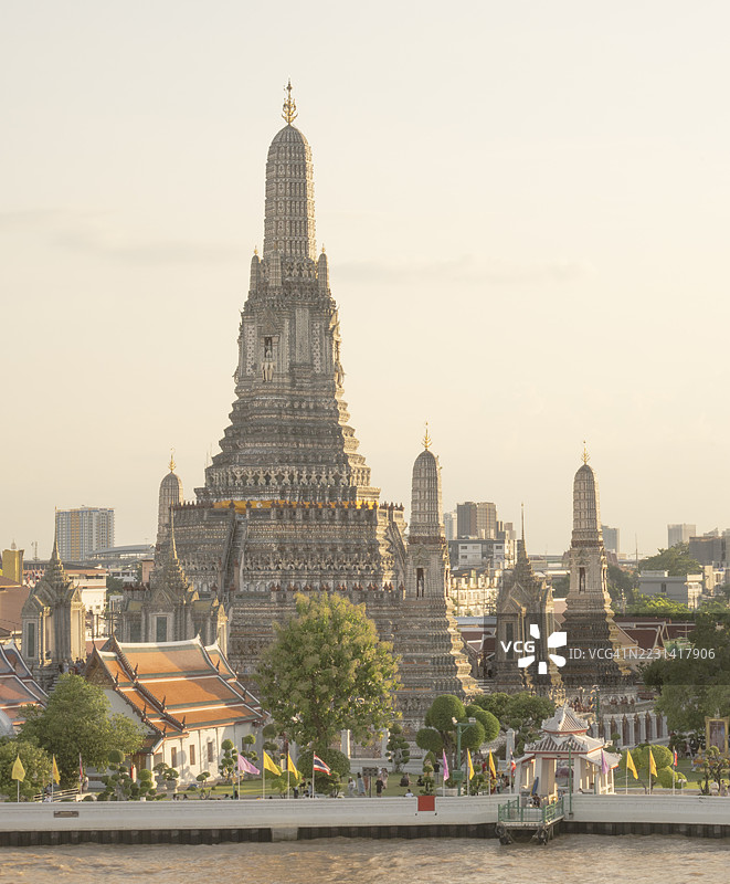 曼谷的阿伦寺图片素材
