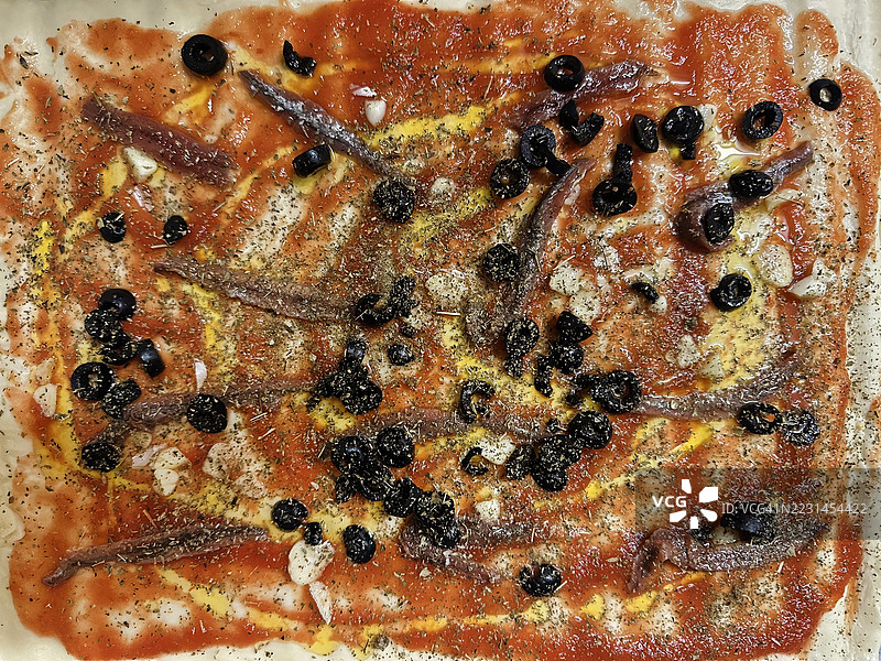 自制那不勒斯披萨图片素材