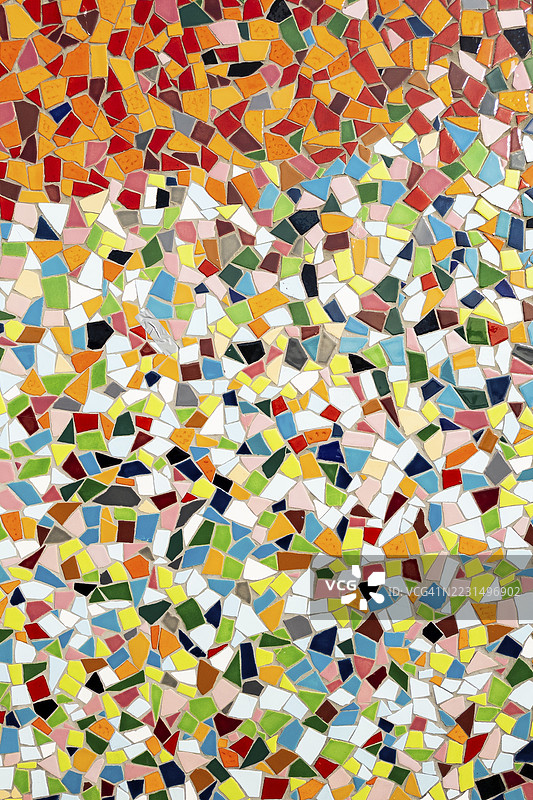 莱茵河畔的库赫纳墙细节，艺术，瓷砖，杜塞尔多夫老城，北莱茵-威斯特法伦，德国图片素材