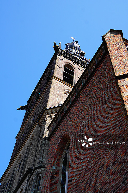 尼梅亨圣斯蒂芬教堂特写图片素材