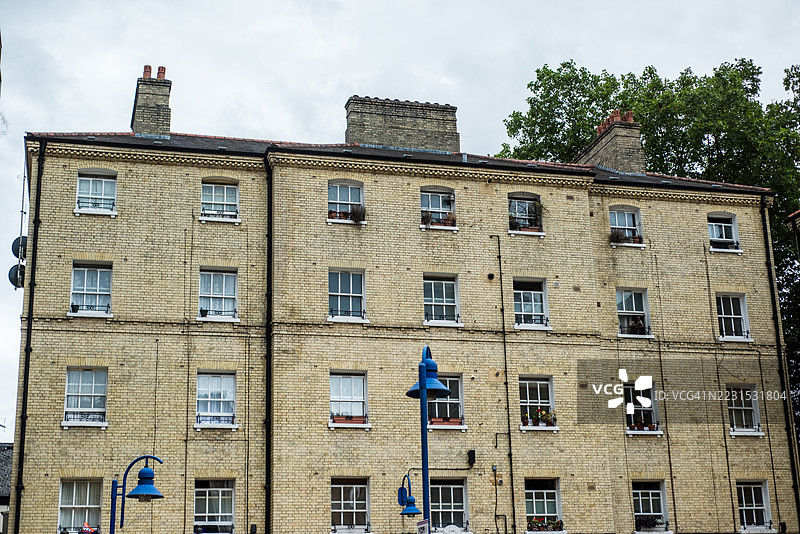 东伦敦的皮博迪地产区图片素材