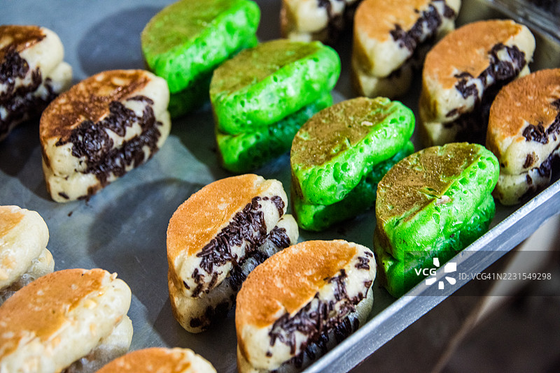 传统巧克力馅迷你马尔塔巴克图片素材