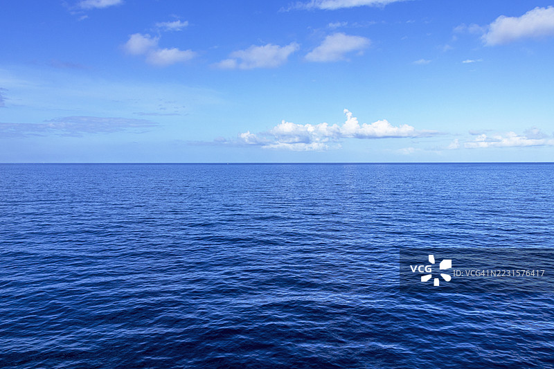 2025年7月9日 简单的太平洋和天空 - 夏威夷科纳001图片素材