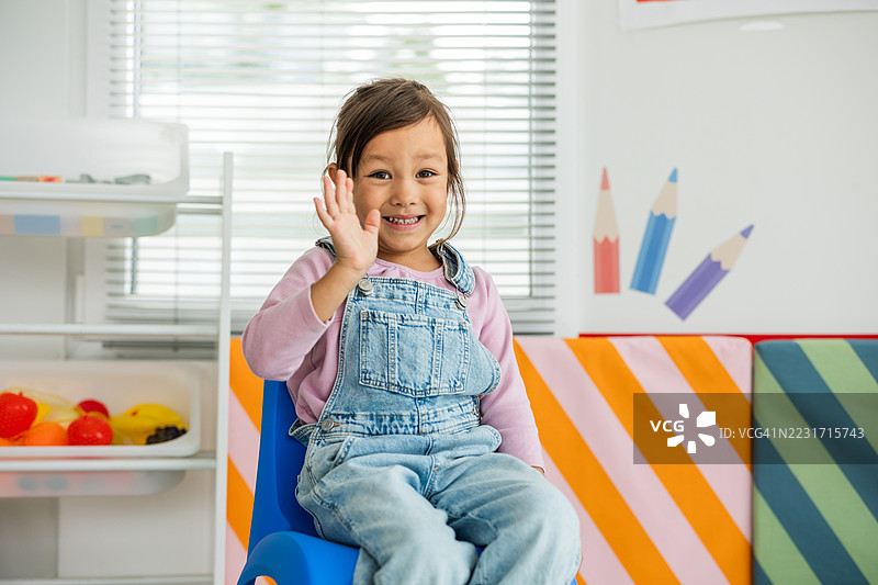 幼儿园小朋友的肖像图片素材