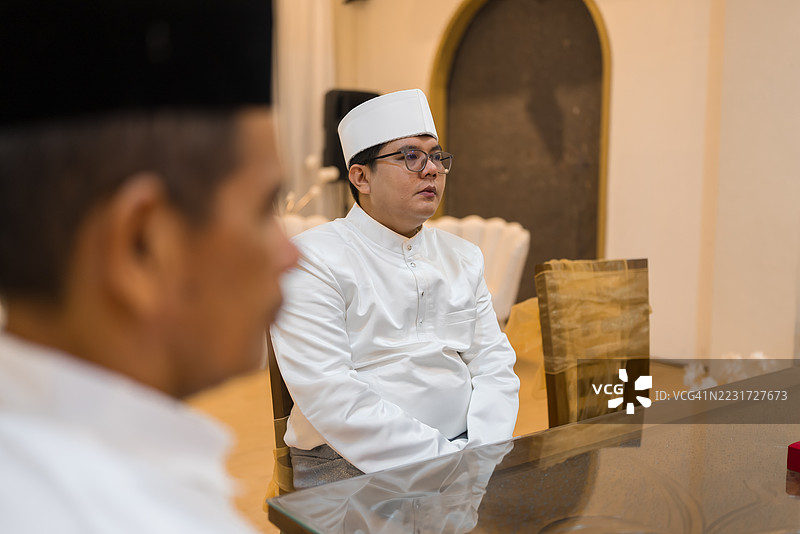 穆斯林婚礼仪式图片素材