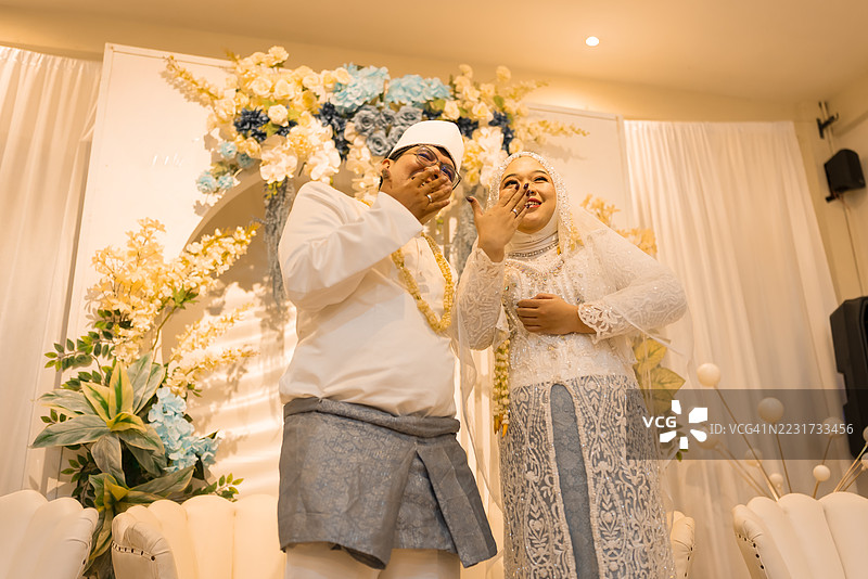 穆斯林婚礼仪式图片素材