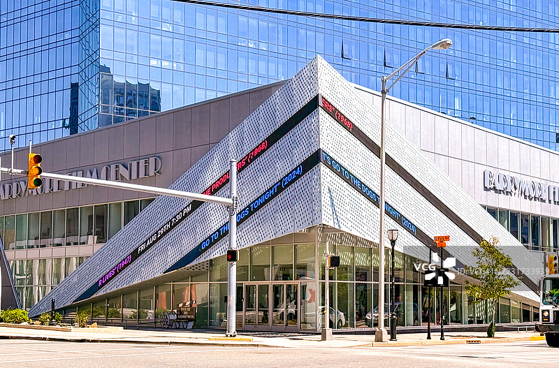 福特李的巴里摩尔电影中心图片素材