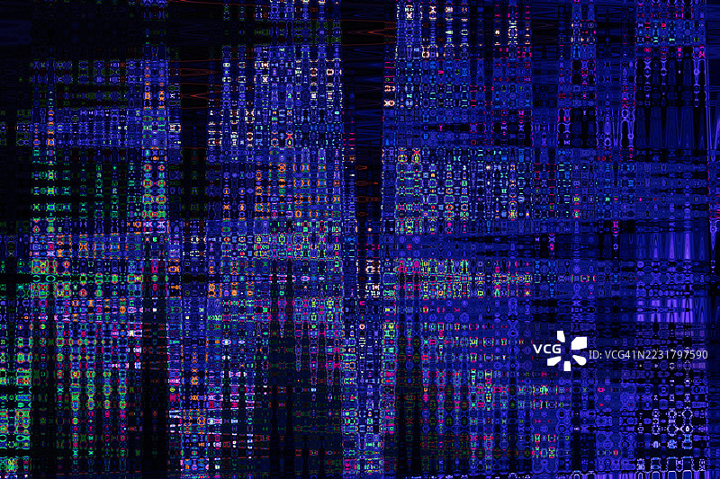 科技光线与线条的抽象背景图片素材