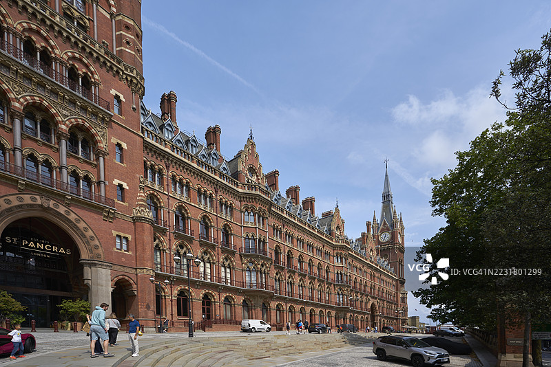 圣潘克拉斯文艺复兴酒店，伦敦圣潘克拉斯，英格兰，英国图片素材