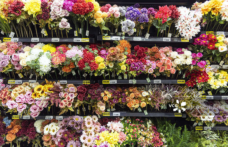 塑料花图片素材