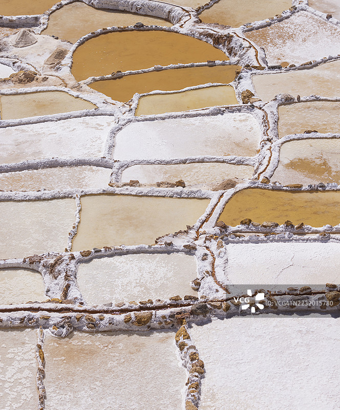 库斯科省乌鲁班巴的马拉斯盐矿图片素材