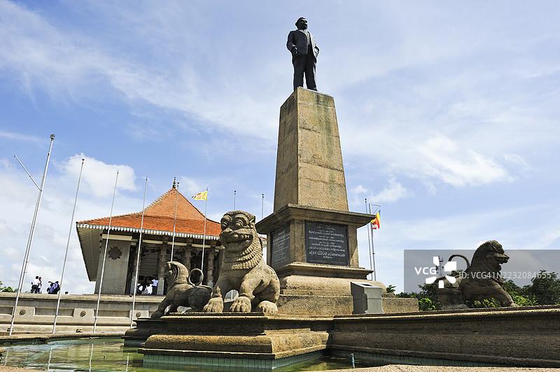 独立纪念堂，独立广场，科伦坡，斯里兰卡，印度次大陆，南亚图片素材