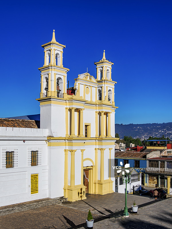 梅尔塞德教堂，圣克里斯托瓦尔·德·拉斯卡萨斯，恰帕斯州，墨西哥图片素材