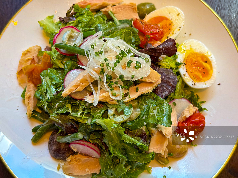 尼科西亚金枪鱼沙拉图片素材