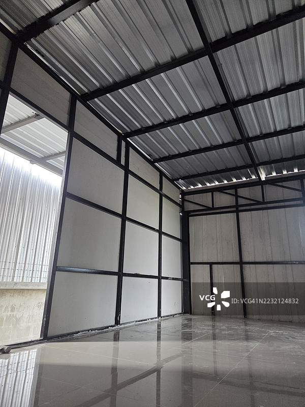 钢结构墙壁和屋顶图片素材