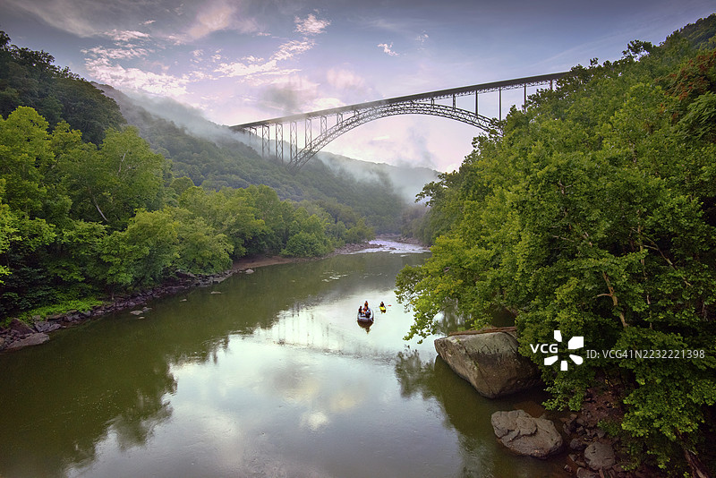 新河峡谷国家公园与保护区，西弗吉尼亚州图片素材