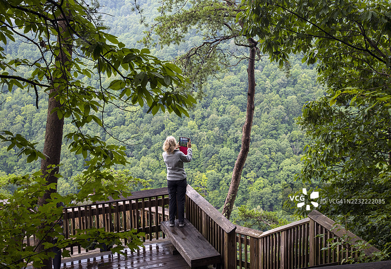 新河峡谷国家公园与保护区，西弗吉尼亚州图片素材