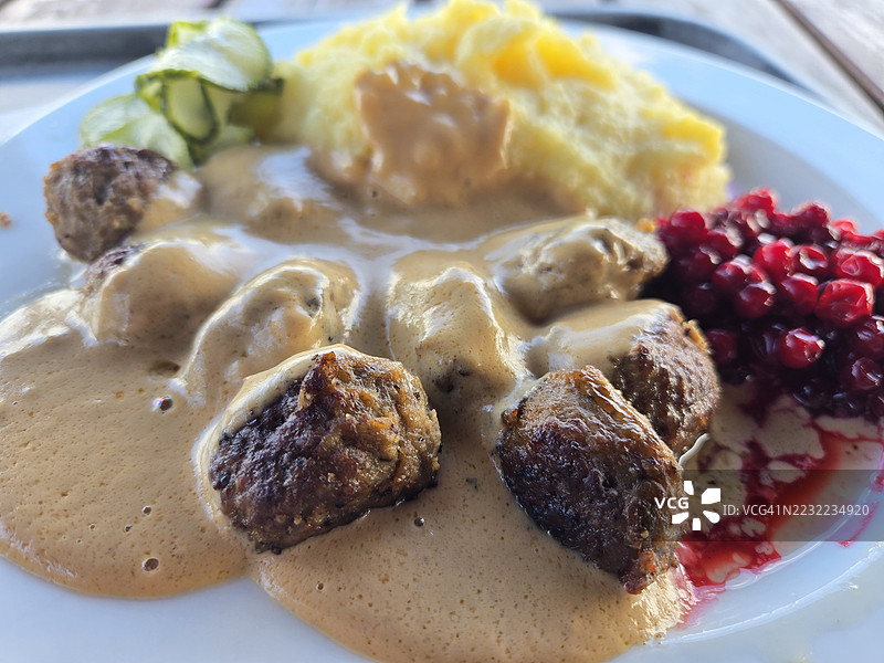 瑞典肉丸图片素材