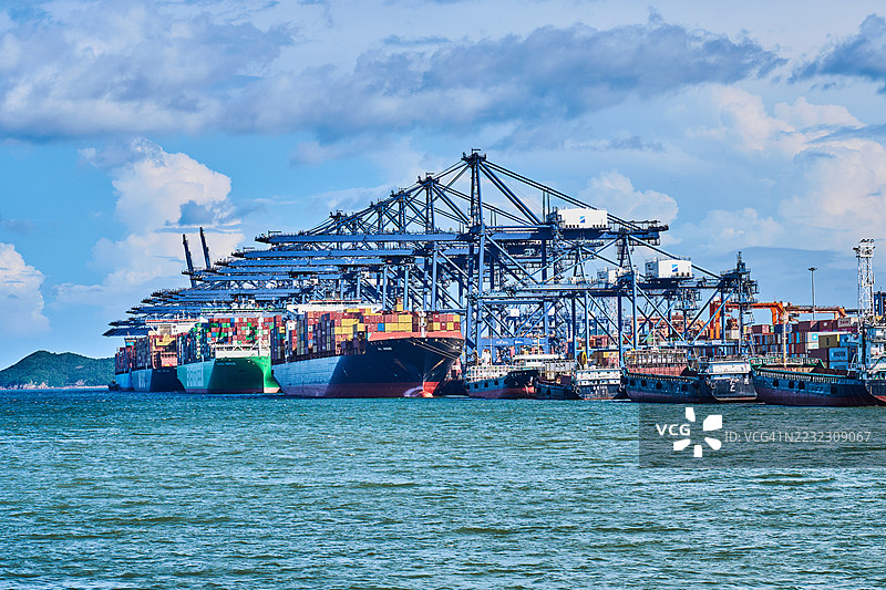 运输港口图片素材