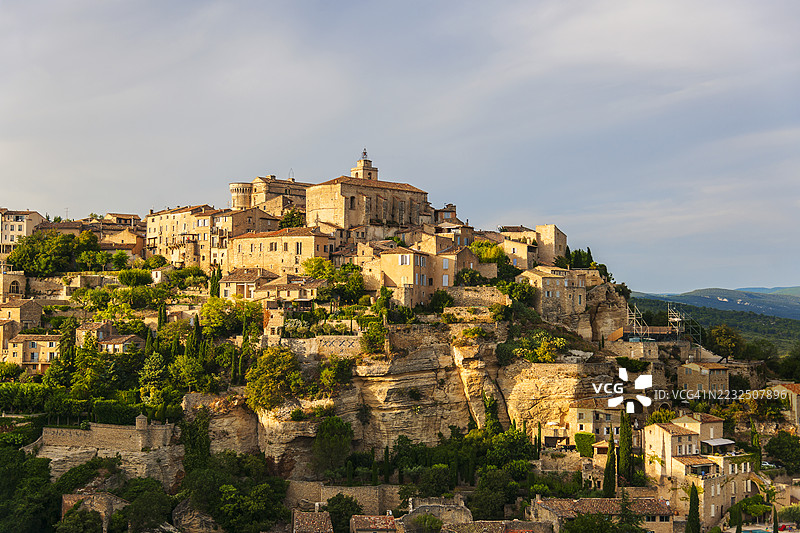 法国，普罗旺斯，戈尔德的景色图片素材