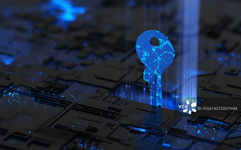 网络钓鱼网络安全勒索软件指纹电子邮件加密技术，数字信息保护安全图片素材