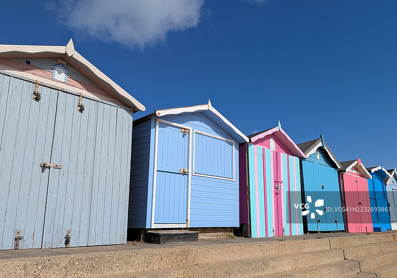 海滩小屋图片素材