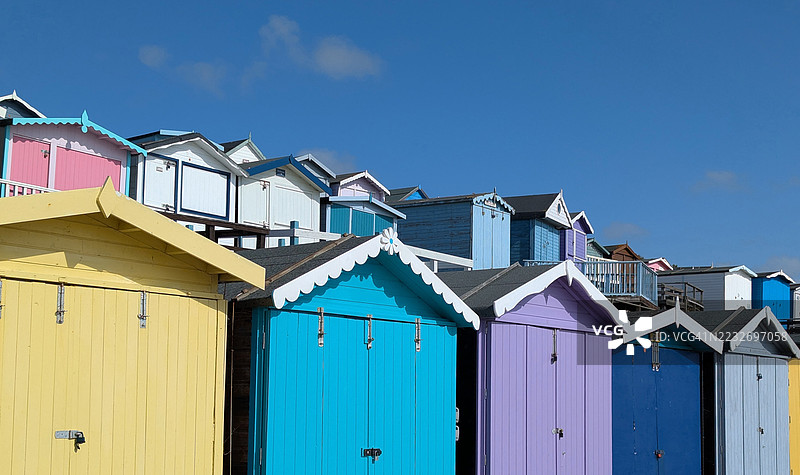海滩小屋图片素材