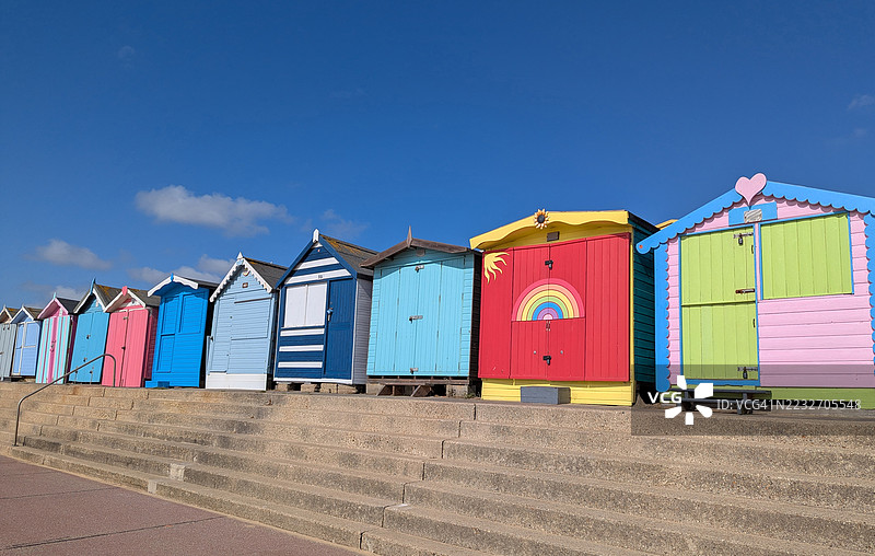 海滩小屋图片素材