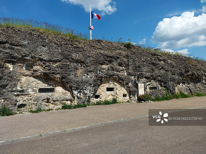 第一次世界大战中的沃城堡图片素材