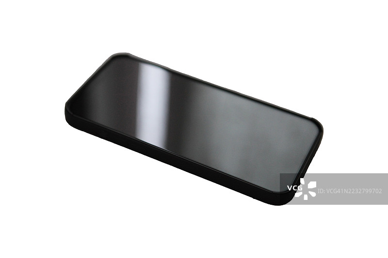 白色背景上的智能手机图片素材