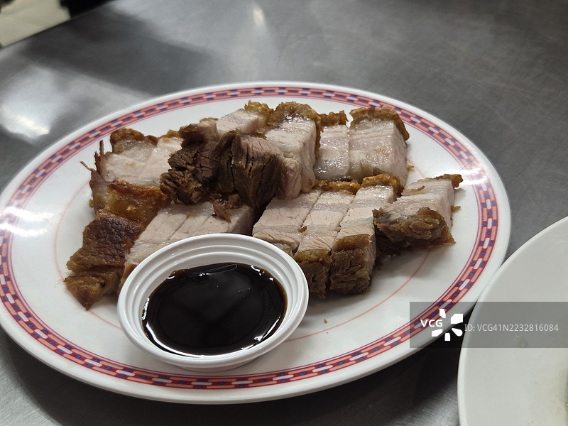 脆皮猪肉图片素材