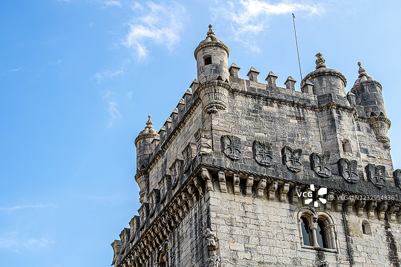 贝伦塔，伯利恒塔（Torre de Belém，Torre de Belen）。葡萄牙，里斯本。图片素材