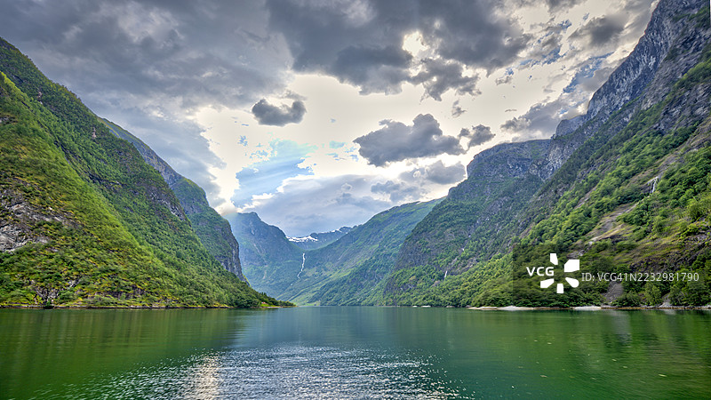 弗拉姆的峡湾图片素材