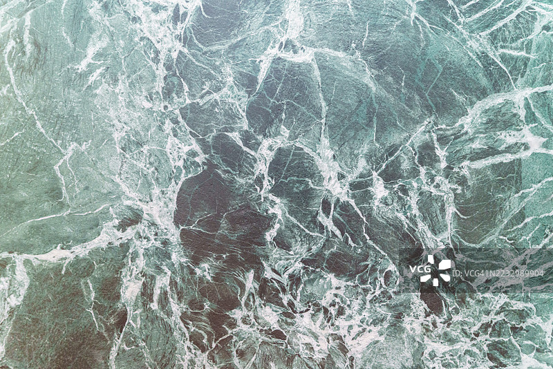 深绿色大理石纹理带有白色纹路图片素材