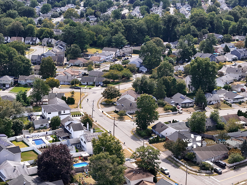郊区拥堵图片素材